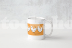 EGGATHA THE HEN<sup>(TM)</sup> MUG ORANGE