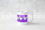 EGGATHA THE HEN<sup>(TM)</sup> MUG PURPLE