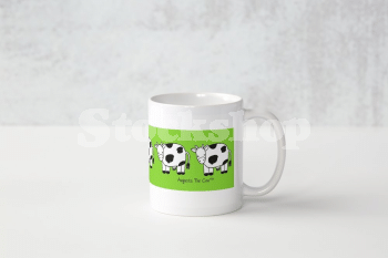 AUGUSTA THE COW<sup>(TM)</sup> MUG GREEN AUGUSTA THE COW<sup>(TM)</sup> MUG GREEN