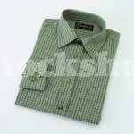 SHIRTMASTER FENLAND SHIRT SAGE MEDIUM