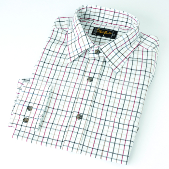SHIRTMASTER TATTERSHALL SHIRT RED MEDIUM SHIRTMASTER TATTERSHALL SHIRT RED MEDIUM