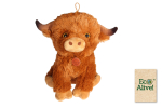 LARGE SOFT HIGHLAND COW, 30CM