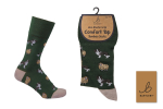 BARTLEBY® COMFORT TOP SOCKS 6-11 SHEEP AND SHEEPDOG