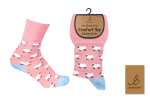 BARTLEBY® COMFORT TOP SOCKS 4-8 COUNTRY SHEEP