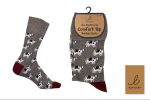 BARTLEBY® COMFORT TOP SOCKS 6-11 FREISIAN COW
