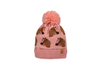 BARTLEBY® BOBBLE HAT PINK HORSE