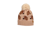 BARTLEBY® BOBBLE HAT SAND HORSE