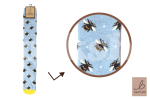 BARTLEBY® FUNKY WELLY SOCK 4-8 BUMBLE BEES