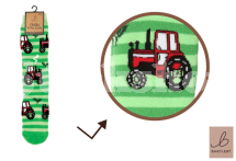 BARTLEBY® CHILDS FUNKY WELLY SOCK LITTLE TRACTOR 6-8 BARTLEBY® CHILDS FUNKY WELLY SOCK LITTLE TRACTOR 6-8