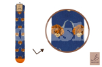 BARTLEBY® FUNKY WELLY SOCK 4-8 HIGHLAND COW