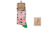 BARTLEBY® FUNKY BAMBOO SOCK 4-7 GRAZING COW
