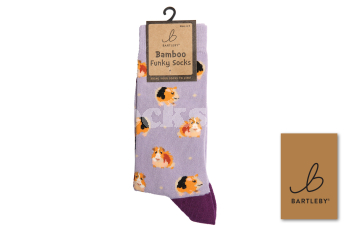 BARTLEBY® FUNKY BAMBOO SOCK 4-7 GUINEA PIG BARTLEBY® FUNKY BAMBOO SOCK 4-7 GUINEA PIG