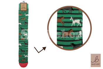 BARTLEBY® FUNKY WELLY SOCK 4-8 GALLOPING HORSES BARTLEBY® FUNKY WELLY SOCK 4-8 GALLOPING HORSES