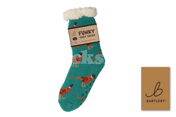 BARTLEBY® FUNKY COSY SOCK 4-8 PHEASANT BARTLEBY® FUNKY COSY SOCK 4-8 PHEASANT