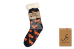 BARTLEBY® FUNKY COSY SOCK 6-11 HIGHLAND COW