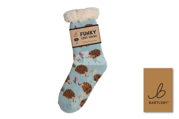 BARTLEBY® FUNKY COSY SOCK 4-8 HEDGEHOG BARTLEBY® FUNKY COSY SOCK 4-8 HEDGEHOG