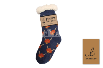 BARTLEBY® FUNKY COSY SOCK 4-8 HIGHLAND COW BARTLEBY® FUNKY COSY SOCK 4-8 HIGHLAND COW