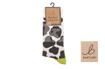 BARTLEBY® FUNKY BAMBOO SOCK 4-7 COW PATCH