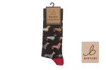 BARTLEBY® FUNKY BAMBOO SOCK 4-7 DACHSHUNDS