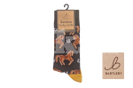 BARTLEBY® FUNKY BAMBOO SOCK 4-7 COUNTRY HORSE