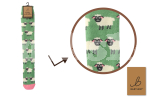 BARTLEBY® FUNKY WELLY SOCK 4-8 COUNTRY SHEEP