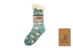 BARTLEBY® FUNKY COSY SOCK 4-8 JACK RUSSELL