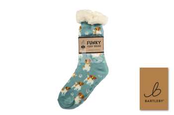 BARTLEBY® FUNKY COSY SOCK 4-8 JACK RUSSELL BARTLEBY® FUNKY COSY SOCK 4-8 JACK RUSSELL