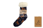 BARTLEBY® FUNKY COSY SOCK 4-8 COUNTRY HORSE